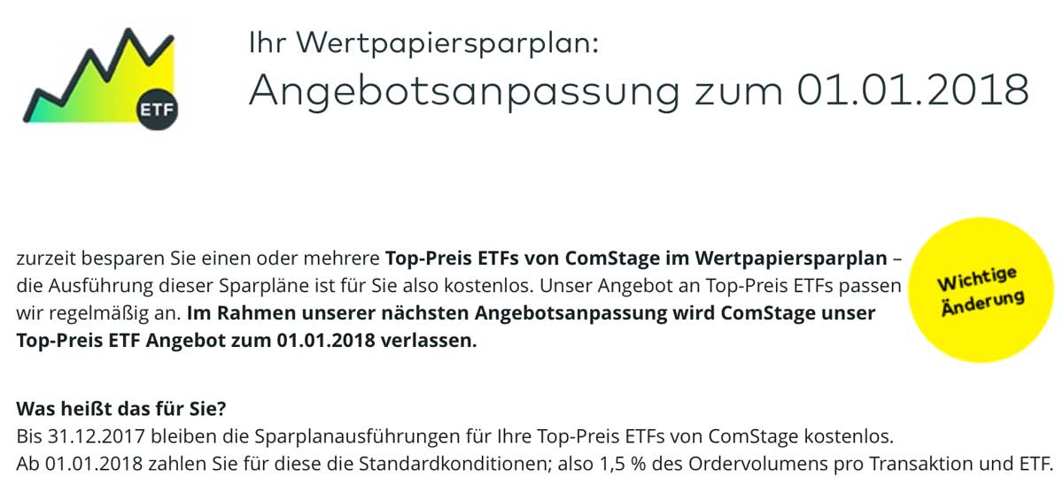 Comdirect Top Preis Etf Comdirect Top Preis Etf